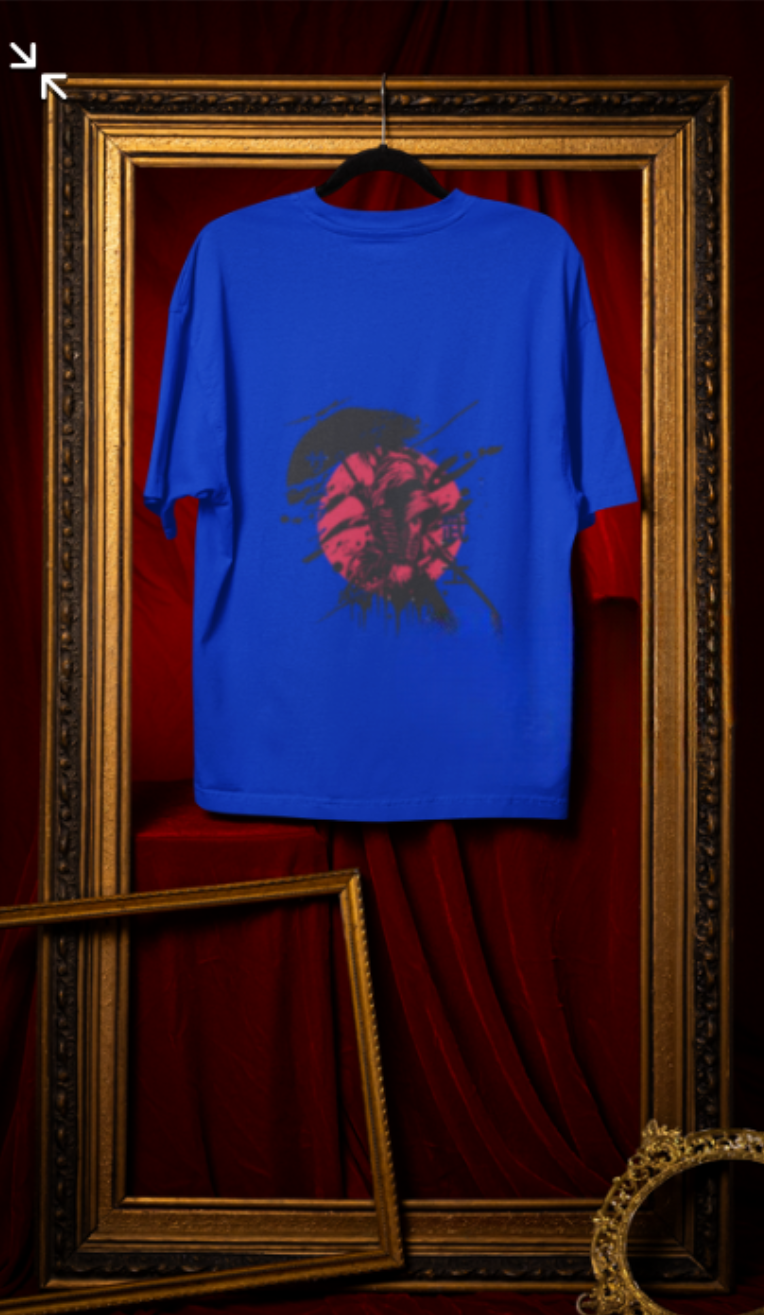 Samurai Soul Oversized Graphic Tee