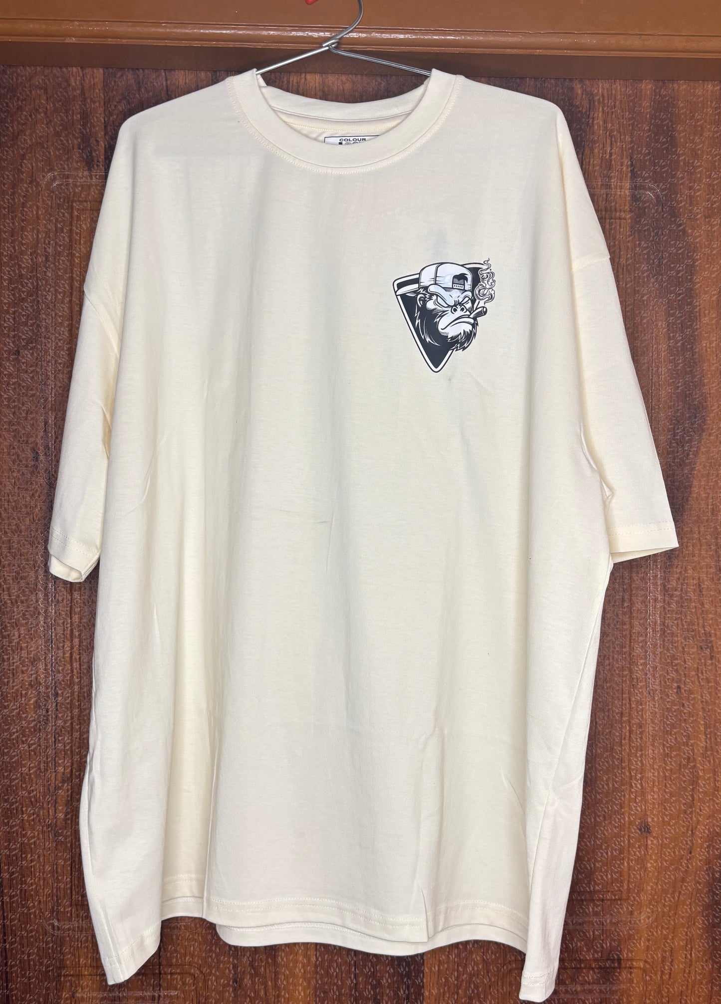 Gorilla Oversize T-Shirt with Cigar Print – Unisex Streetwear