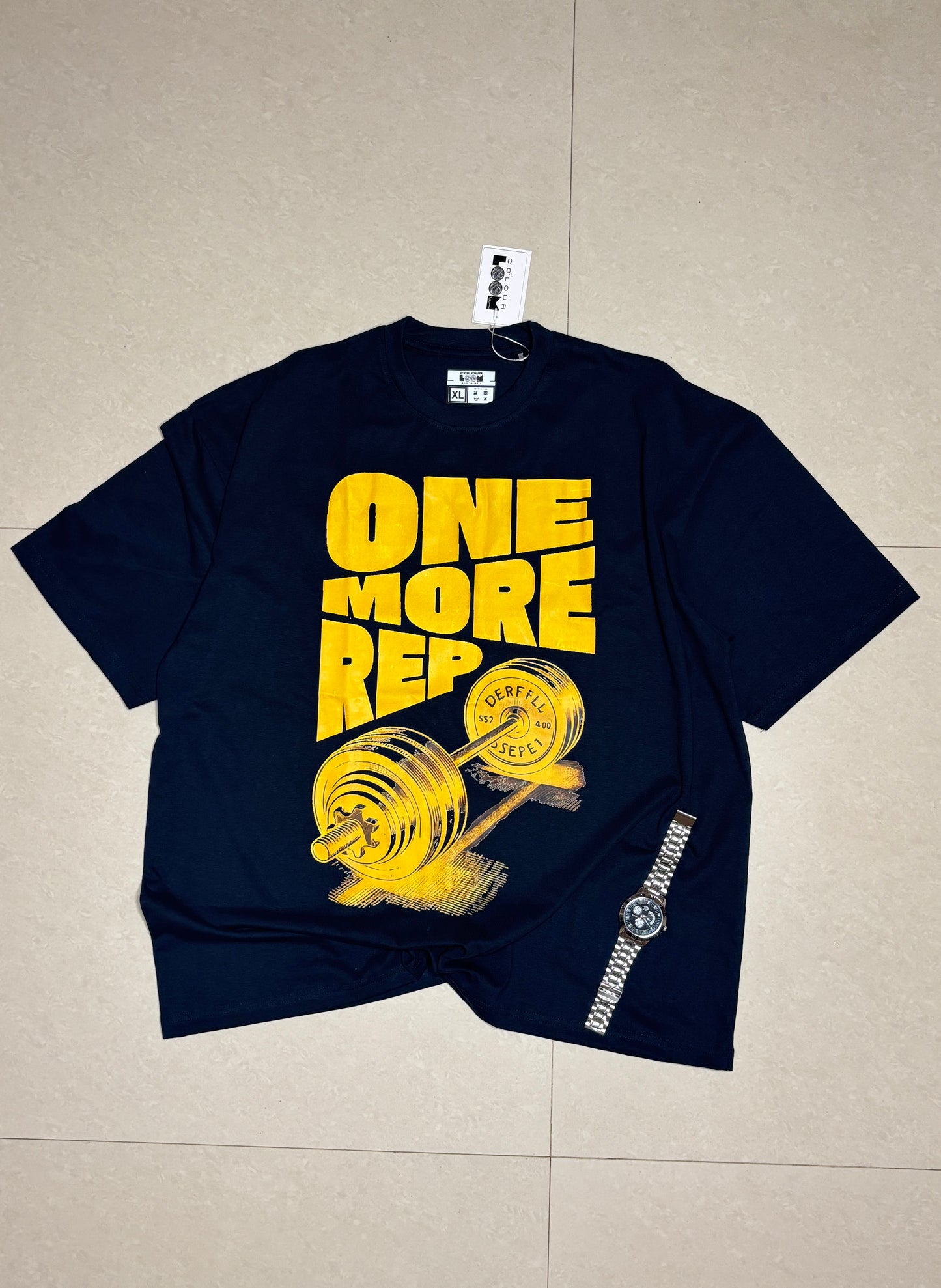 One more rep Oversize printed t shirt