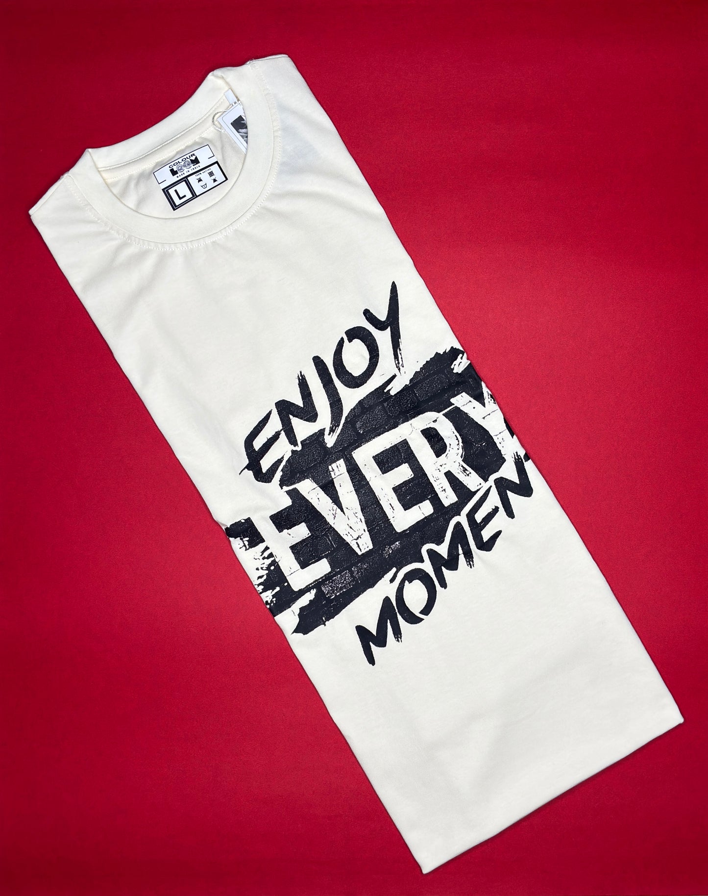 Enjoy Every Moment oversize t shirt