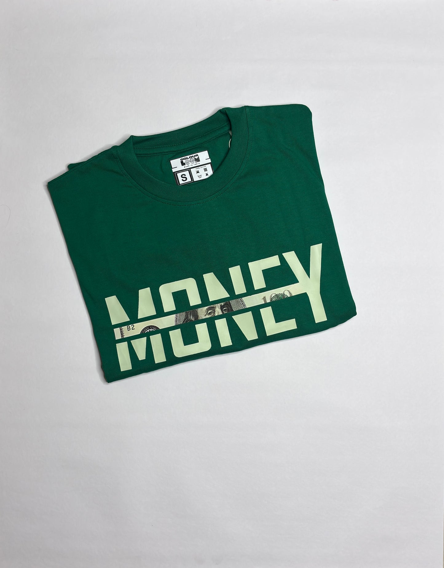 Money makes everything Oversize printed T shirt