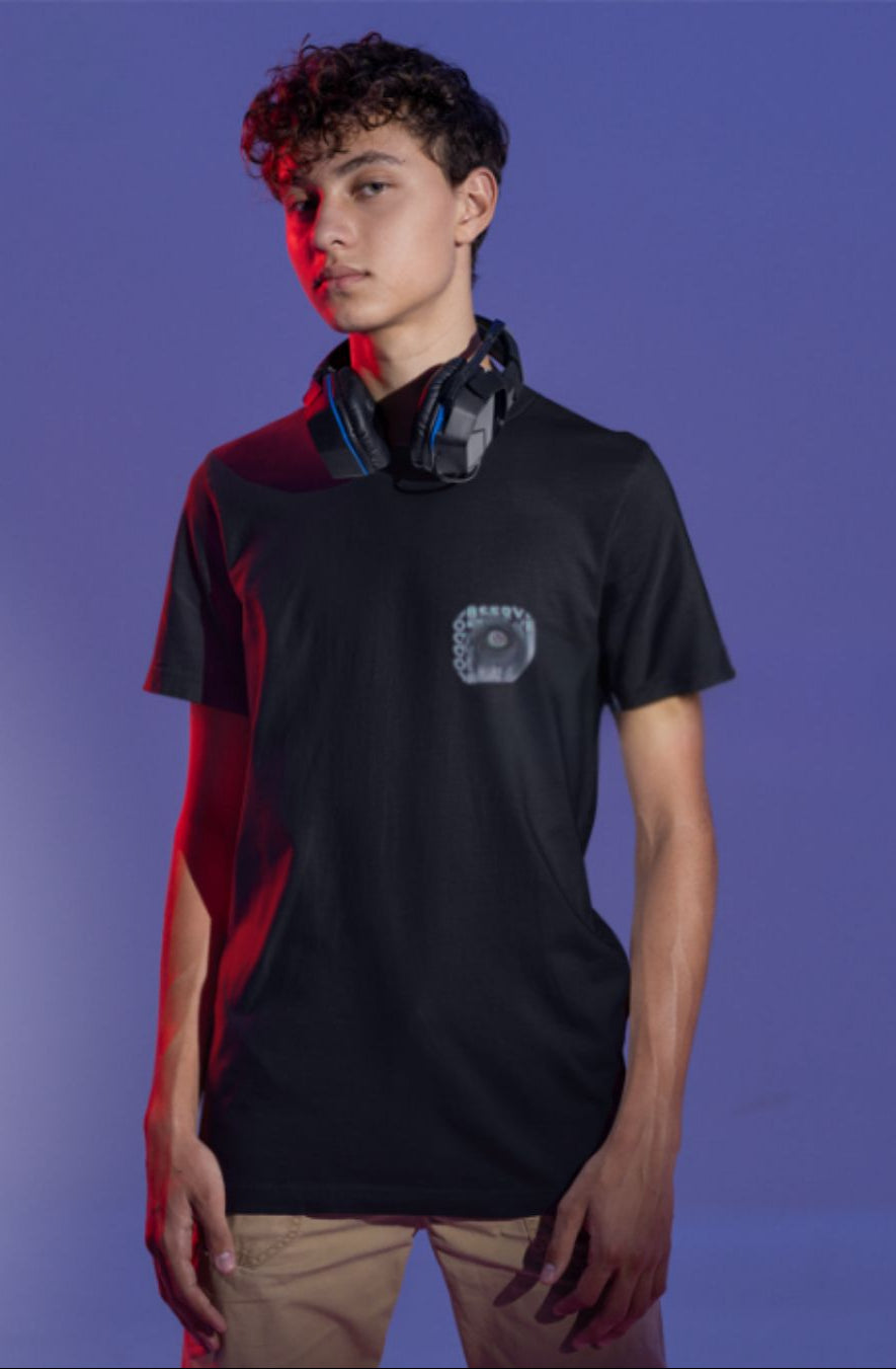 Observe Spiral Oversized Graphic T-Shirt