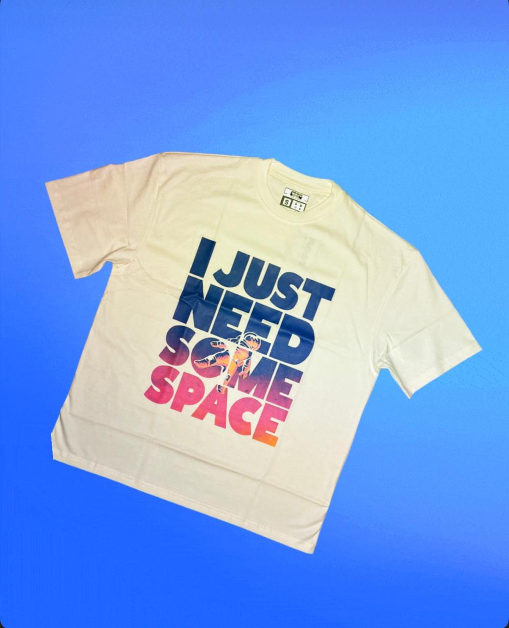 I Just need some space Graphic Printed Oversize T shirt
