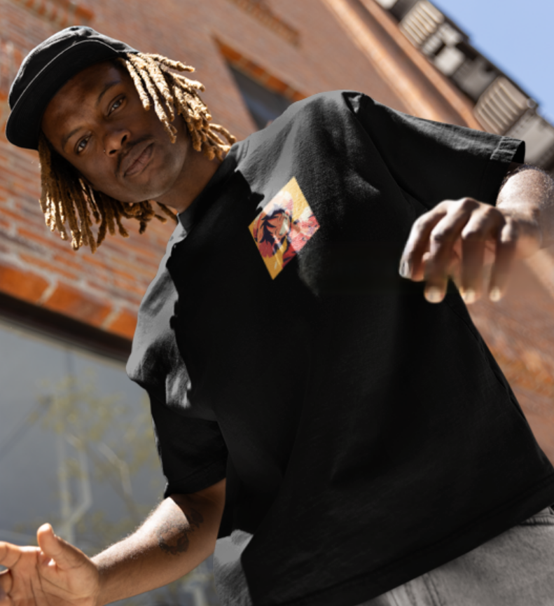 One Piece Luffy Oversized T-Shirt – Anime Streetwear for unisex